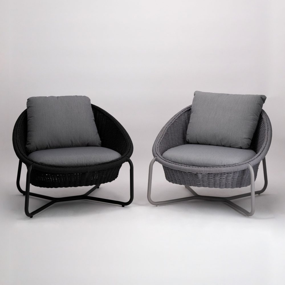 Silla Alessa Gris Claro - Imagen 4